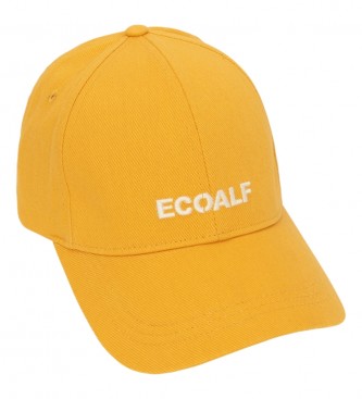 ECOALF Cap geborduurd halfgeel