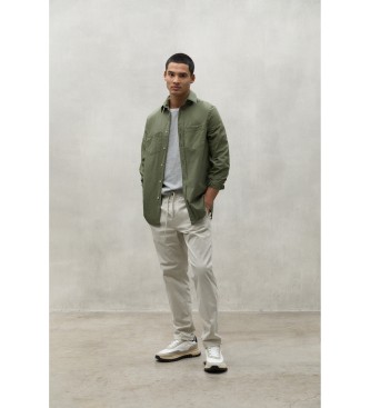 ECOALF Ernesto green shirt