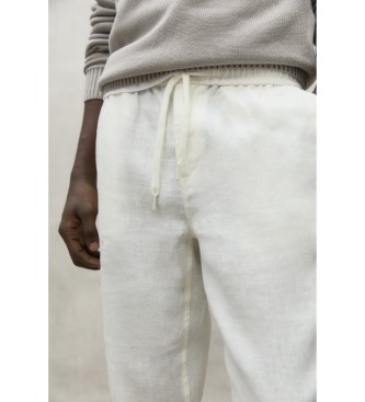 ECOALF Spodnie Ethic w kolorze złamanej bieli