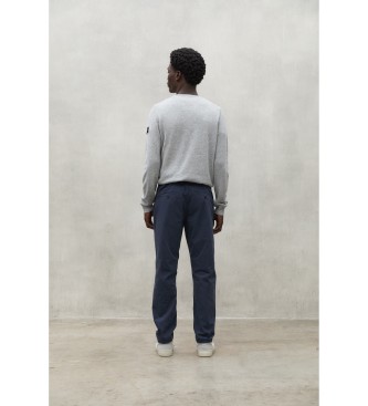 ECOALF Ethica navy trousers