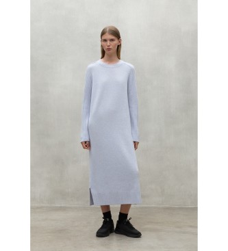 ECOALF Eukalyptusblaues Kleid