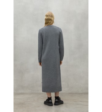 ECOALF Robe grise Eucalyptus