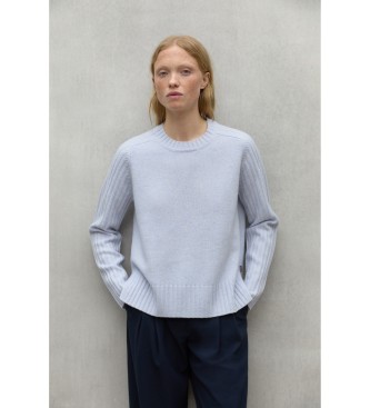 ECOALF Eukalyptusblauer Pullover