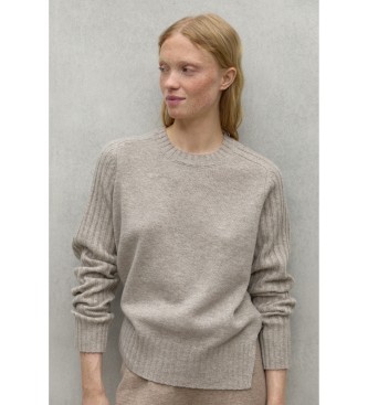 ECOALF Eucalyptus brown jumper