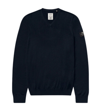 ECOALF Ferro navy jumper