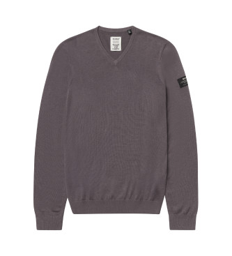 ECOALF Fliederfarbener Ferro-Pullover