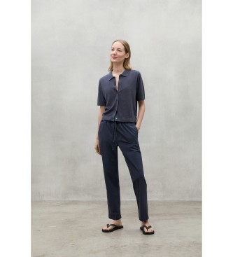 ECOALF Ganges navy trousers