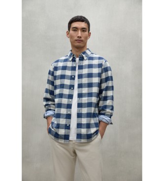 ECOALF Gaston blauw shirt