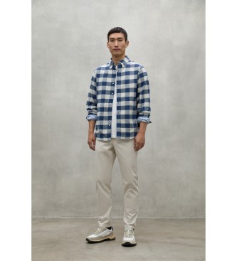 ECOALF Gaston blue shirt