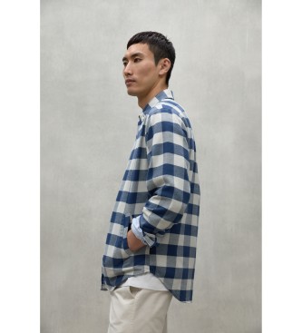 ECOALF Gaston blue shirt