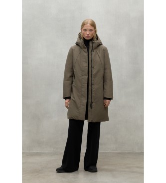 ECOALF Brown Glamour Coat