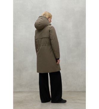 ECOALF Brown Glamour Coat