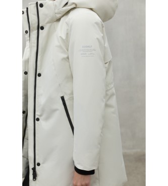 ECOALF White Glamour Coat