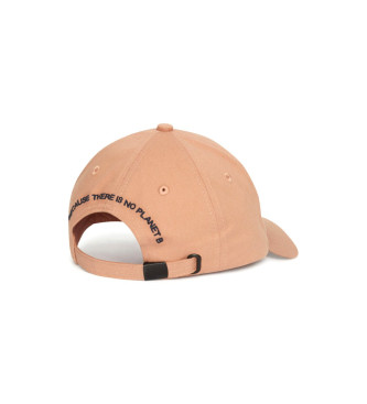 ECOALF Embroidered cap pink 