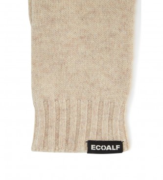 ECOALF Guantes de lana Astrid beige