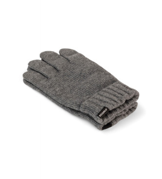 ECOALF Wool gloves grey