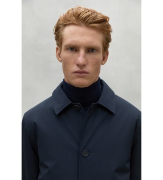 ECOALF Navy Hampshire Coat