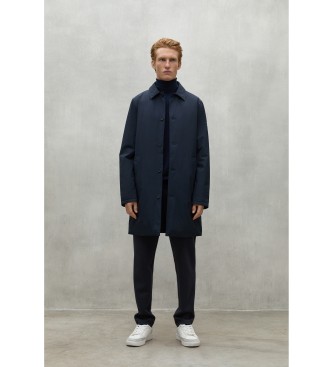 ECOALF Cappotto Hampshire blu scuro