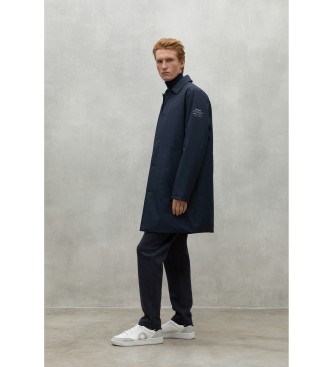 ECOALF Navy Hampshire Coat