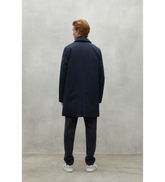 ECOALF Navy Hampshire frakke