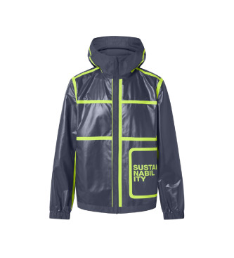 ECOALF Haupt Marine Raincoat