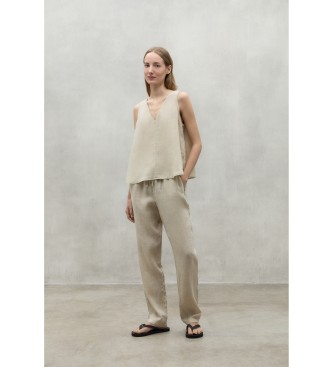 ECOALF Pantalon indo beige