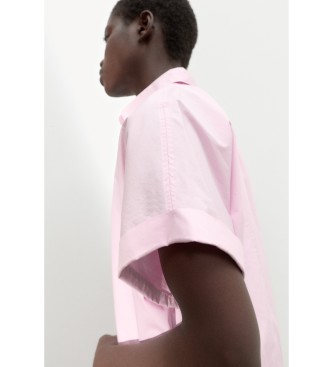 ECOALF Isaalf pink skjorte