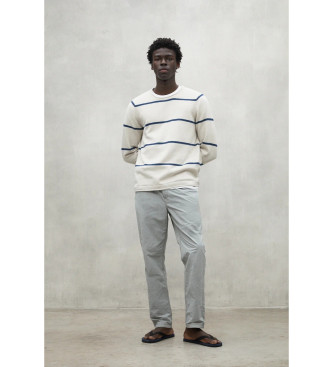 ECOALF White boat jumper