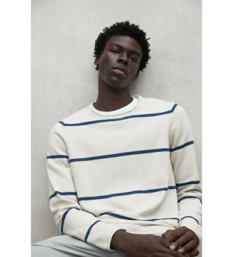 ECOALF White boat jumper