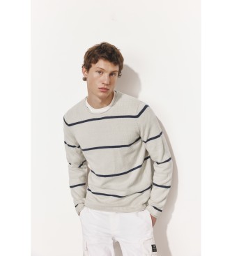 ECOALF White boat jumper