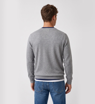 ECOALF Sweter Bayona szary