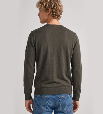 ECOALF Pullover Bayona olivgrün
