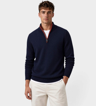 ECOALF Jersey Larch azul marino