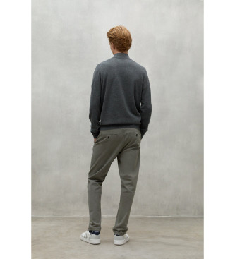 ECOALF Pull en mlze gris