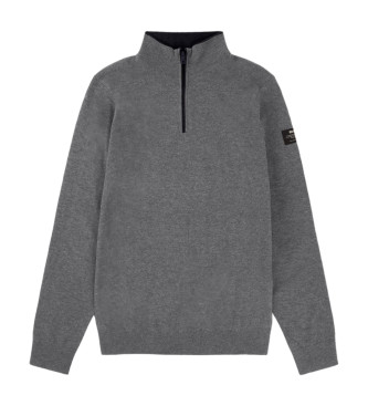 ECOALF Pull en mlze gris