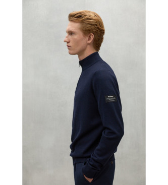 ECOALF Larch navy jumper