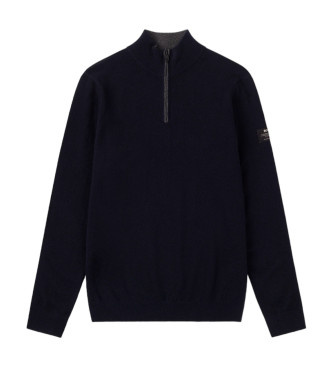 ECOALF Larch navy jumper