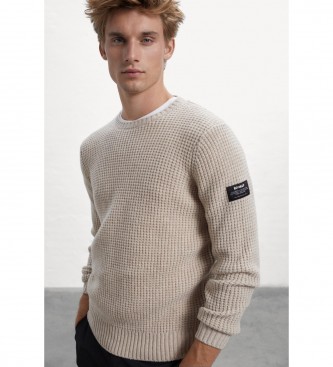 ECOALF Merto beige jumper