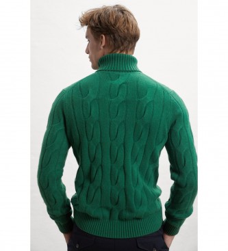 ECOALF Maglione verde New Brun