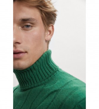 ECOALF Maglione verde New Brun