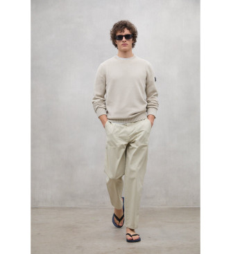 ECOALF Tail beige Pullover