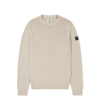 ECOALF Tail beige jumper