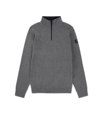 ECOALF Lrchenpullover grau