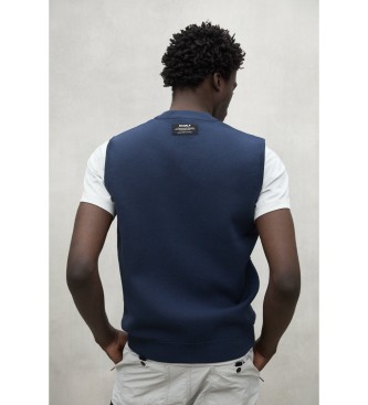 ECOALF Gilet blu navy Kobus