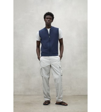 ECOALF Gilet blu navy Kobus