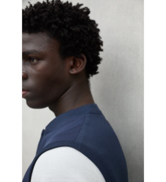 ECOALF Gilet blu navy Kobus