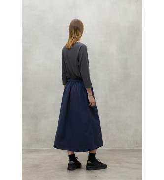 ECOALF Laila dress dark grey