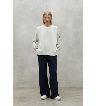 ECOALF Sweat Lanus blanc cass