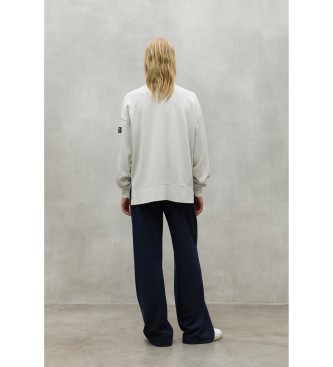 ECOALF Sweat Lanus blanc cass