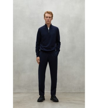 ECOALF Larch navy jumper